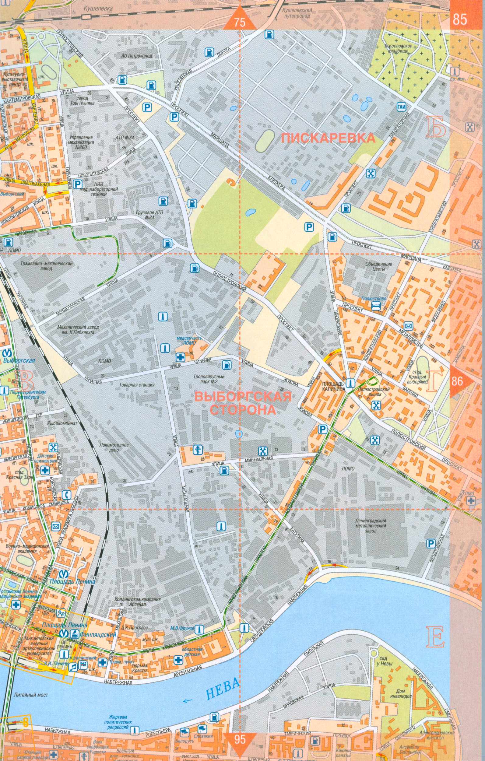 Карта Санкт-Петербурга Для Телефона